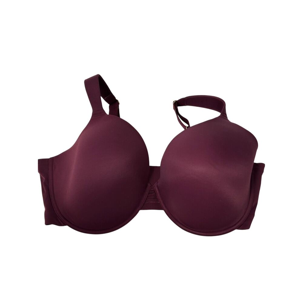 Joyspun Bra Size 46DDD Purple Underwire Lightly Lined Full Coverage T-Shirt